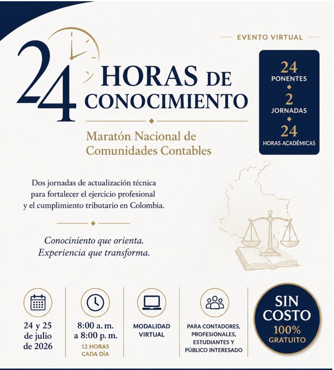24 Horas de Conocimiento - Maraton Nacional de Comunidades Contables